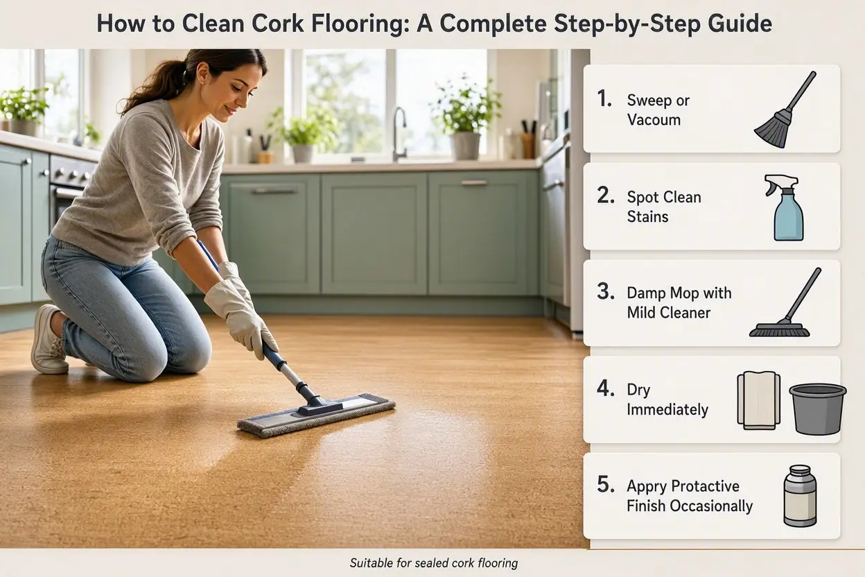 How to Clean Cork Flooring: A Complete Step-by-Step Guide