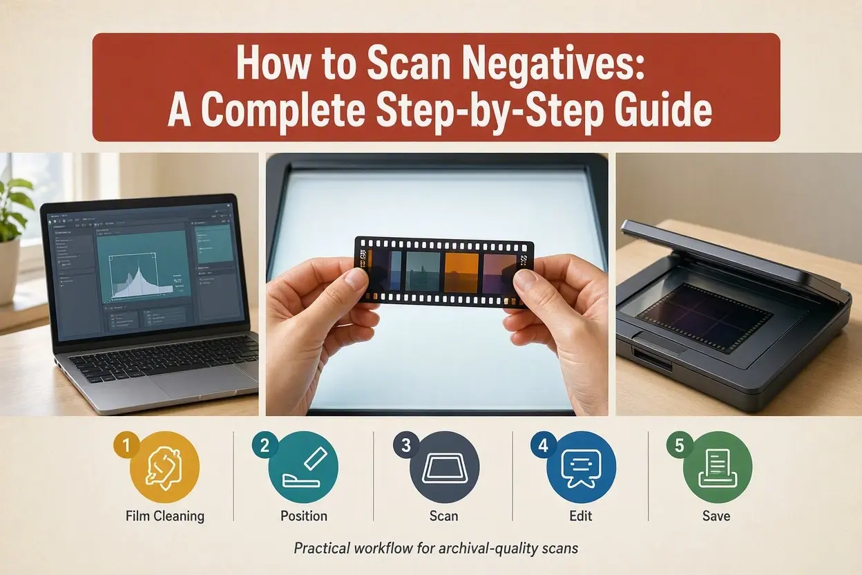 How to Scan Negatives: A Complete Step-by-Step Guide