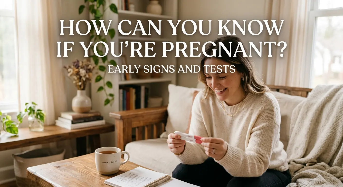 How Can You Know If You’re Pregnant? Early Signs and Tests