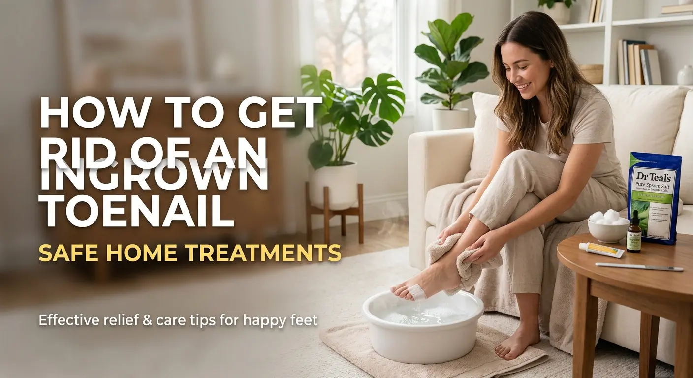 How to Get Rid of Ingrown Toenail: Safe Home Treatments