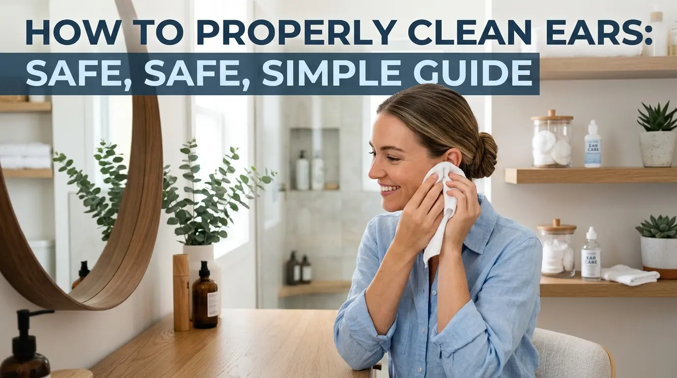 How to Properly Clean Ears: A Safe, Simple Guide