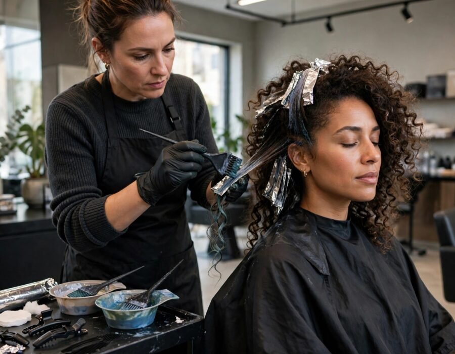 Hair Dye for Curly Hair: When You Actually Need a Professional