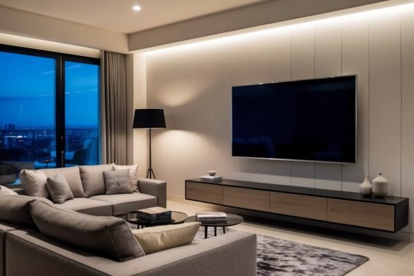 How Can I Hide Ugly Cables and Wires in My Living Room