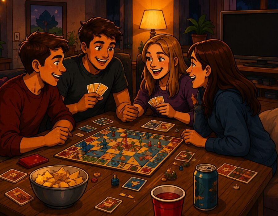 How to Plan a Fun Game Night With Friends