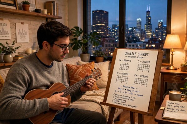 Learn Ukulele in 30 Days on Your Own: Chicago Guide