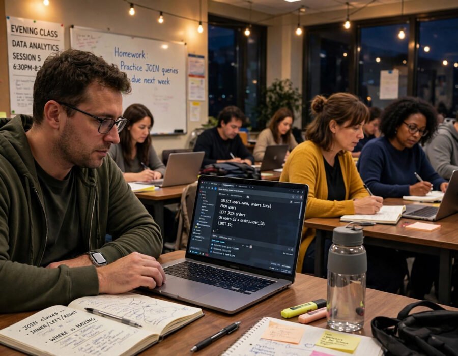Switch Careers Through Evening Classes: Your 2026 Solo Guide