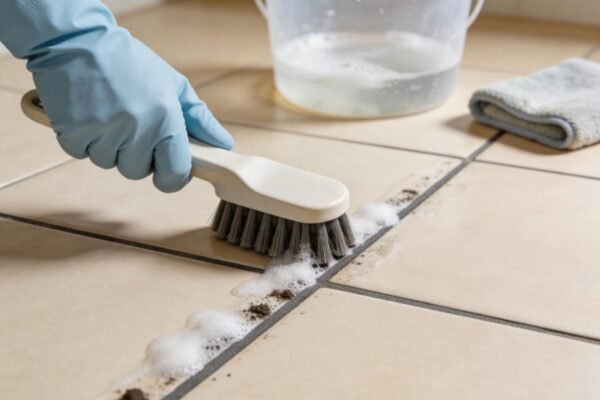 What is the Best Way to Clean Grout Between Tiles