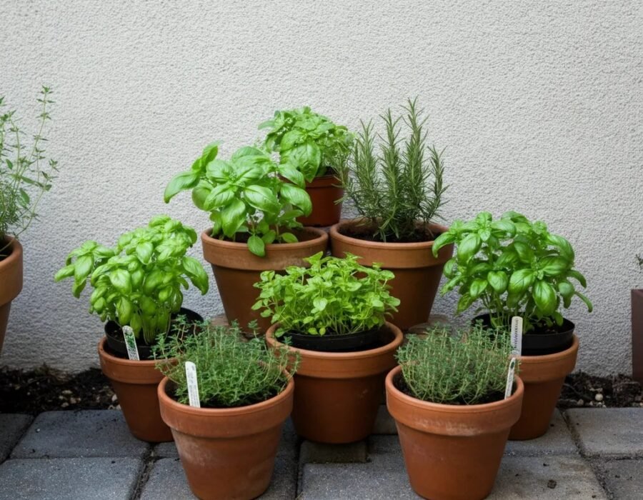 The Easiest Way to Start a Small Herb Garden